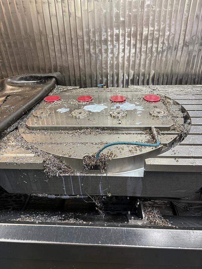 Used DMG-DMF 360/11 5 AXIS /SIEMENS 18.000 + ADDITIONAL 6TH AXIS FOR HORIZONTAL TURNING LEHMANN
