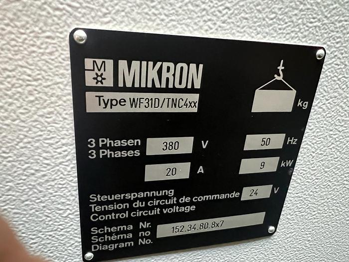 Used MIKRON 31 D CNC -BRAND NEW MACHINE