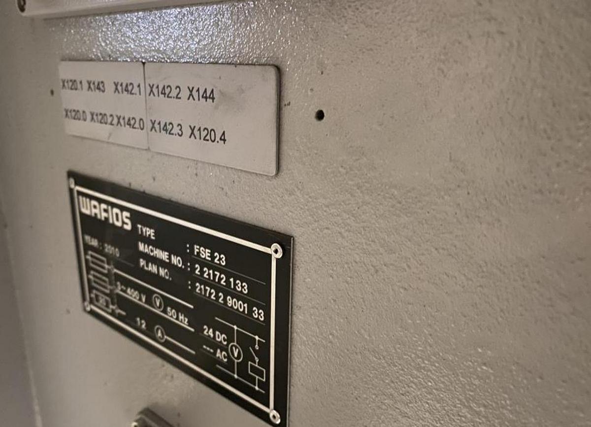 Used SPRING AND COIL - WAFIOS FSE 23 CNC -2010