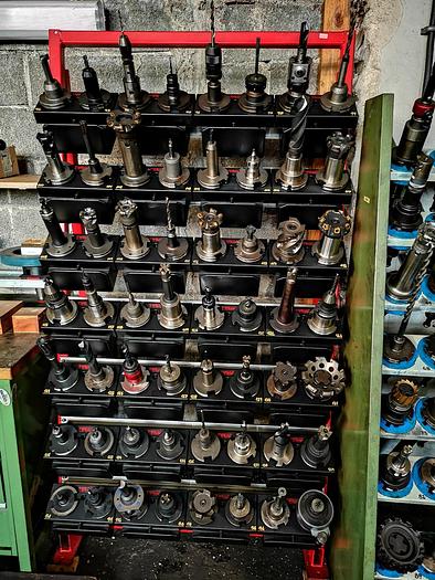 Used CNC BORING MILL WOTAN RAPID 1 WITH HUGE AMOUNT OF TOOLING