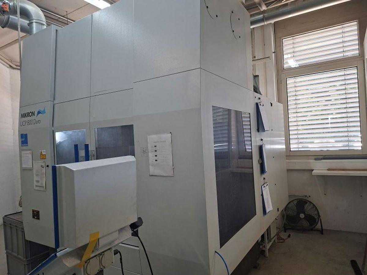 Used 5 AXIS CNC MILLING MIKRON UCP800 DURO