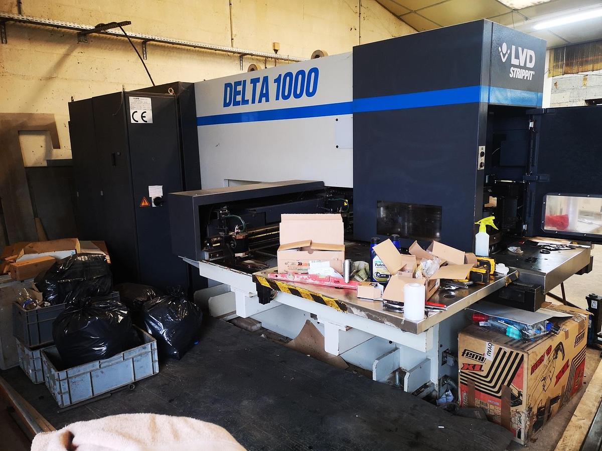 Used LVD Strippit Delta 1000 CNC Turret Punch