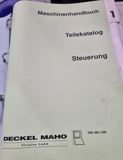 Used DMU 100T 5 AXIS