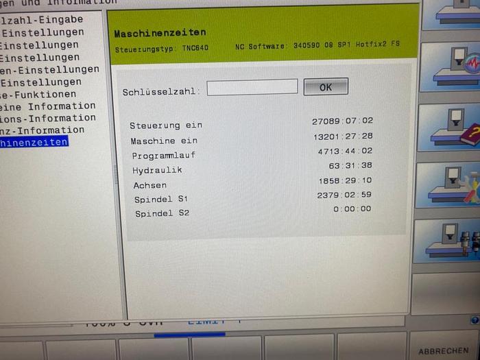 Used HURON UNIMILL 6 - 5 AXIS SIMULTANEOUS