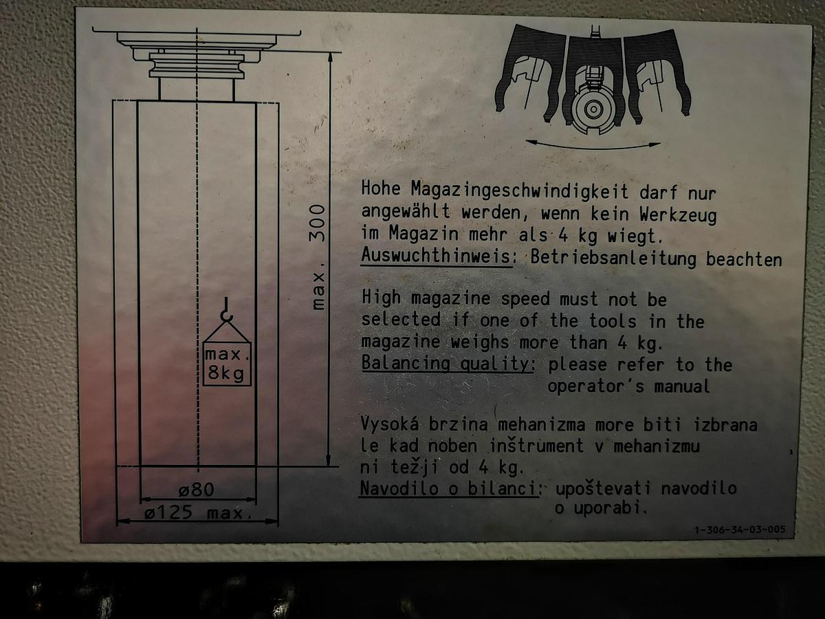 Used CNC 5 AXIS MILLING - HERMLE C40U-2009-WITH FULL TOOLS ACCESSORIESS