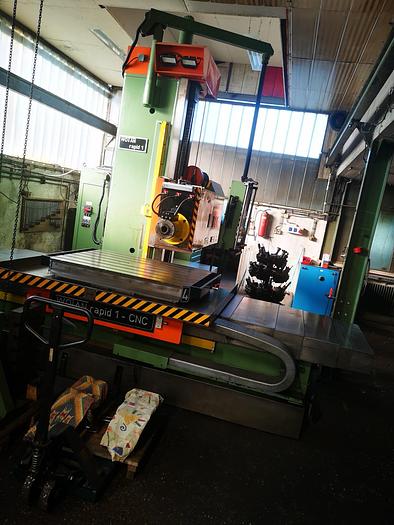 Used CNC BORING MILL WOTAN RAPID 1 WITH HUGE AMOUNT OF TOOLING
