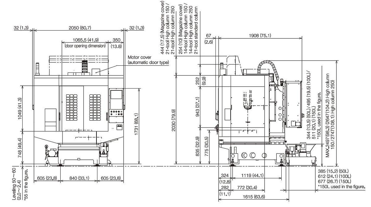 Used BROTHER SPEEDIO i700 CNC MILLING AND TAPPING CENTER  - FULLY EQUIPED