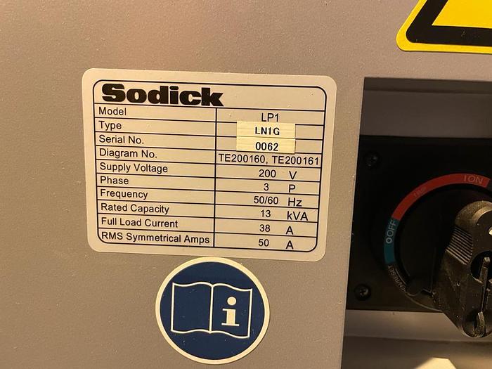 Used EDM- DIE SINKING SODICK 