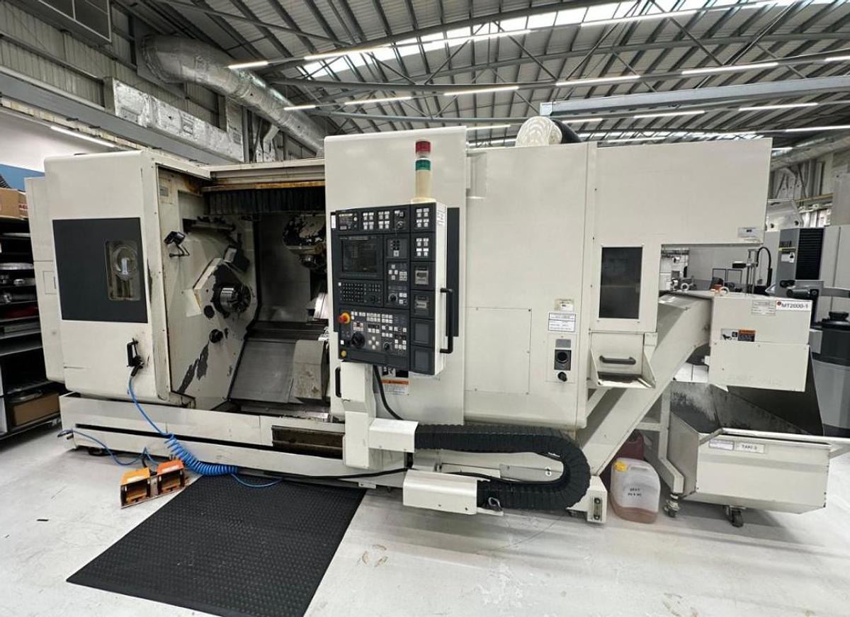 Used CNC LATHE TURNING AND MILLING -MORI SEIKI MT2000
