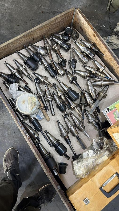 Used CNC TOOL MILLING -DMU80T-4 AXES  WITH FULL TOOLINGS ACCESSORIESS 