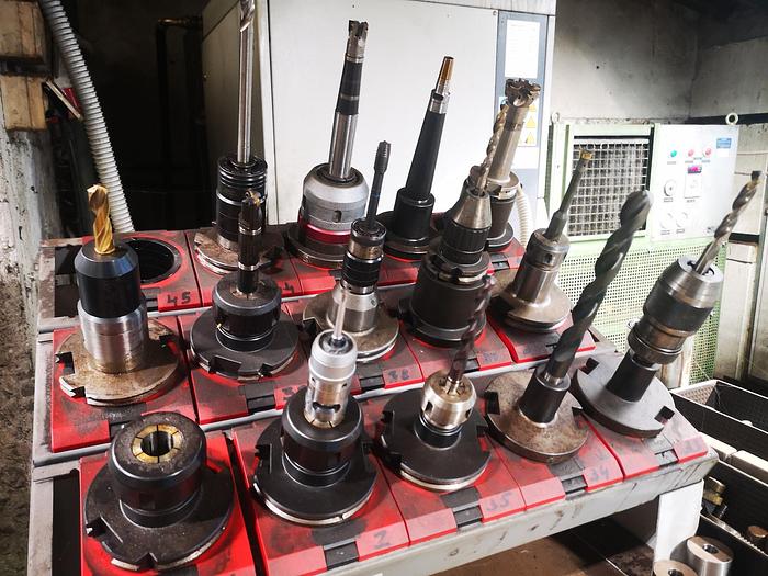 Used CNC BORING MILL WOTAN RAPID 1 WITH HUGE AMOUNT OF TOOLING