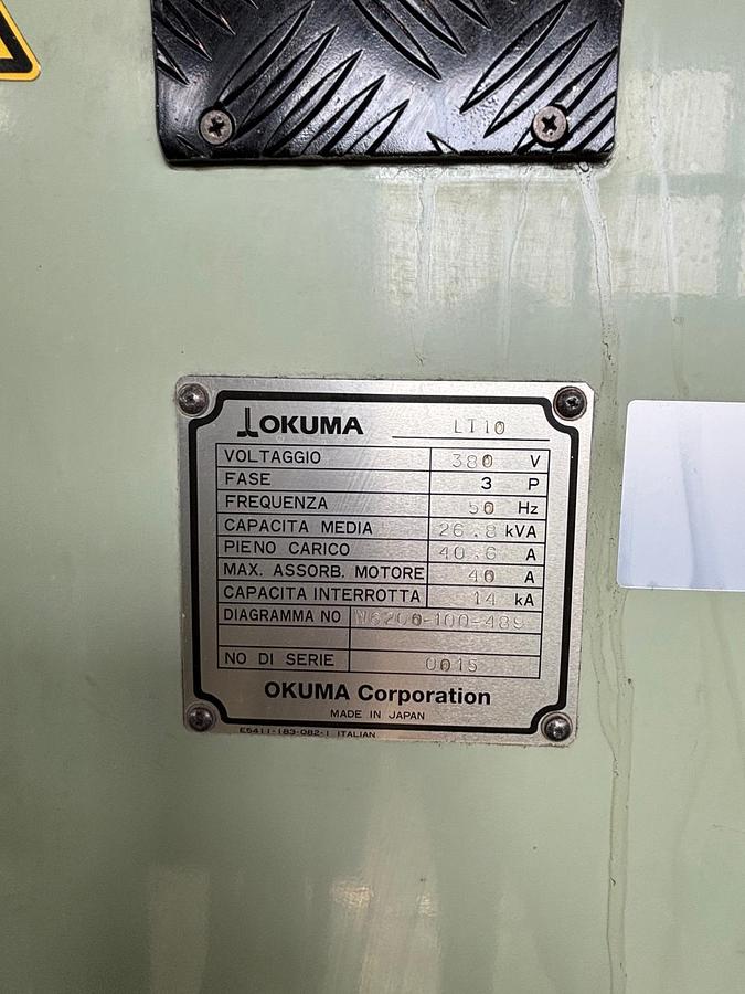 Used 1997 OKUMA LT-10M