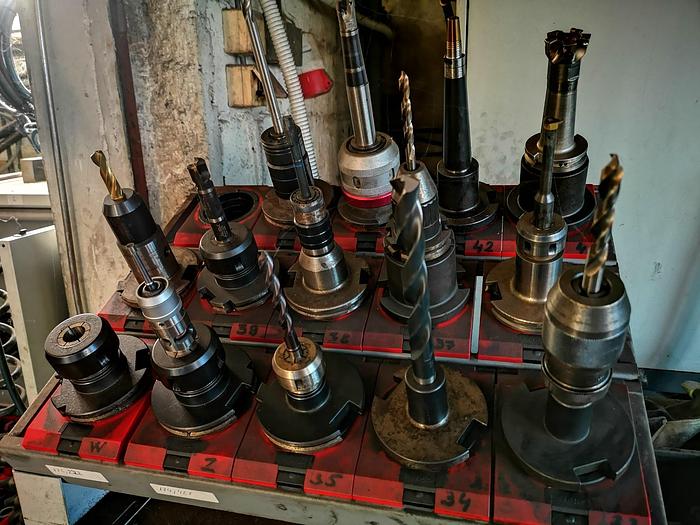 Used CNC BORING MILL WOTAN RAPID 1 WITH HUGE AMOUNT OF TOOLING