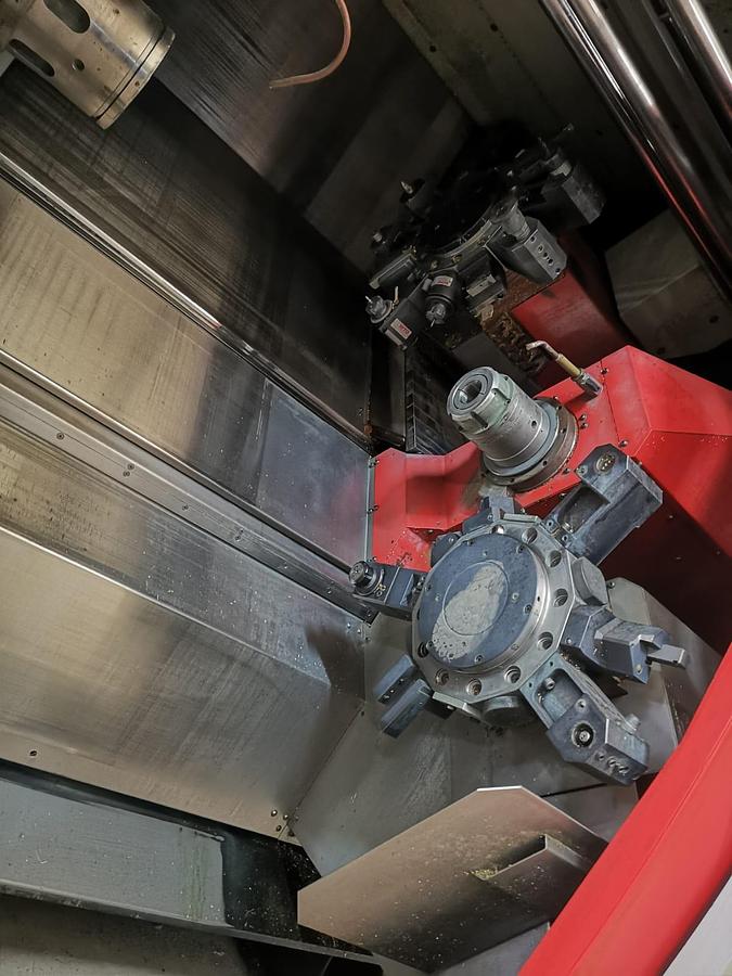 Used EMCO HYPERTURN 665 TWIN SPINDLE TWIN TURRET excellent condition