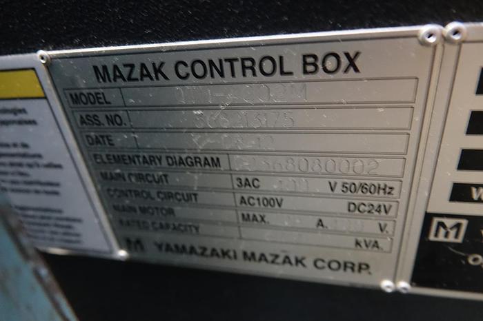 Used CNC LATHE - MAZAK NEXUS 400 - II M