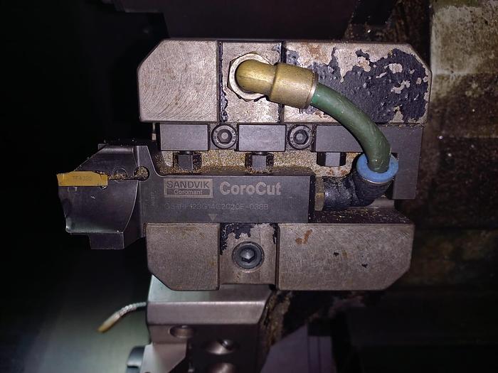 Used CNC LATHE TWIN SPINDLE MAZAK QTS100MS