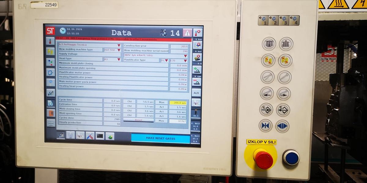 Used BLOW MOLDING MACHINE  TA  300 