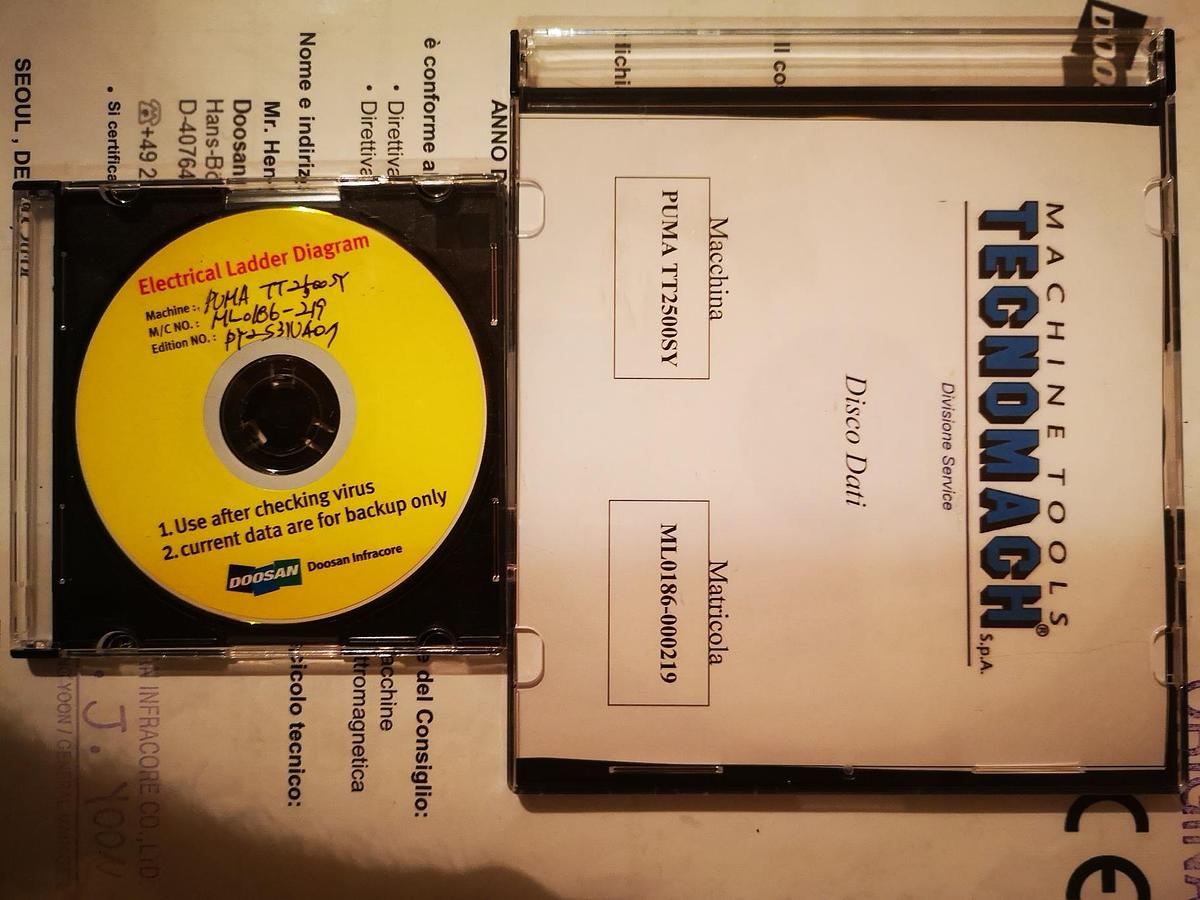 Used CNC LATHE DOOSAN PUMA TT2500SY