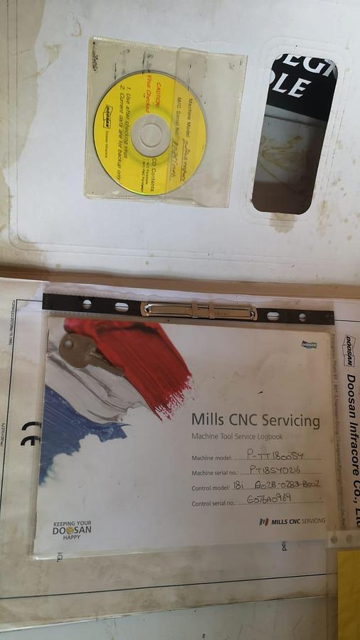 Used CNC LATHE DOOSAN TT 1800SY TURNING AND MILLING CENTRE