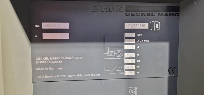 Used DMG / DMU 70 EVOLUTION 