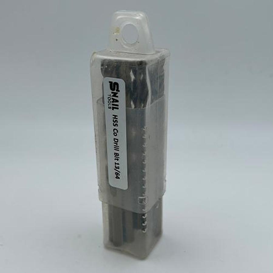 Snail Tools HSS Co Drill Bit (13/64 Inch)