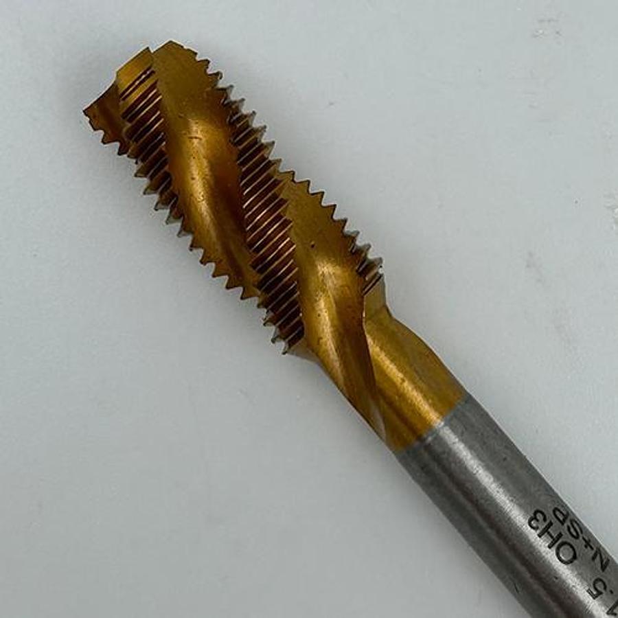 Snail Tools HSS M2 Spiral Flute Machine Tap (M12 x 1.5 Fine Pitch)