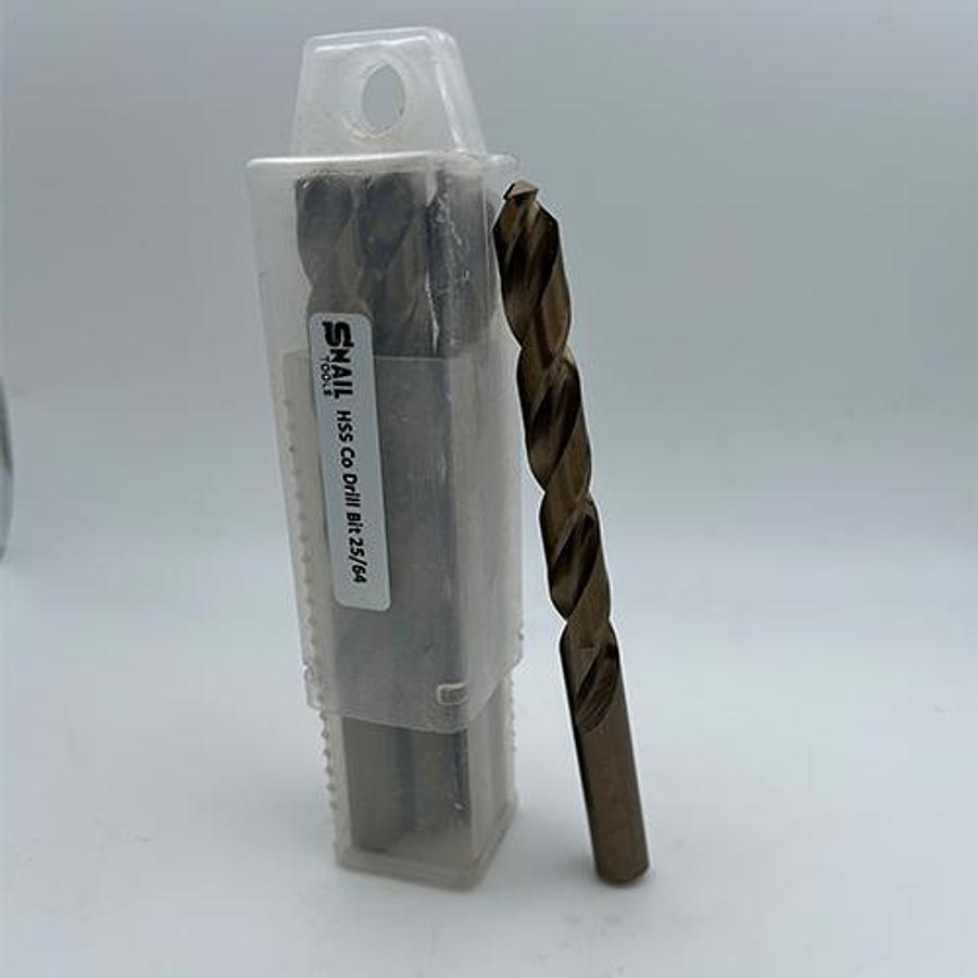 Snail Tools HSS Co Drill Bit (25/64 Inch)