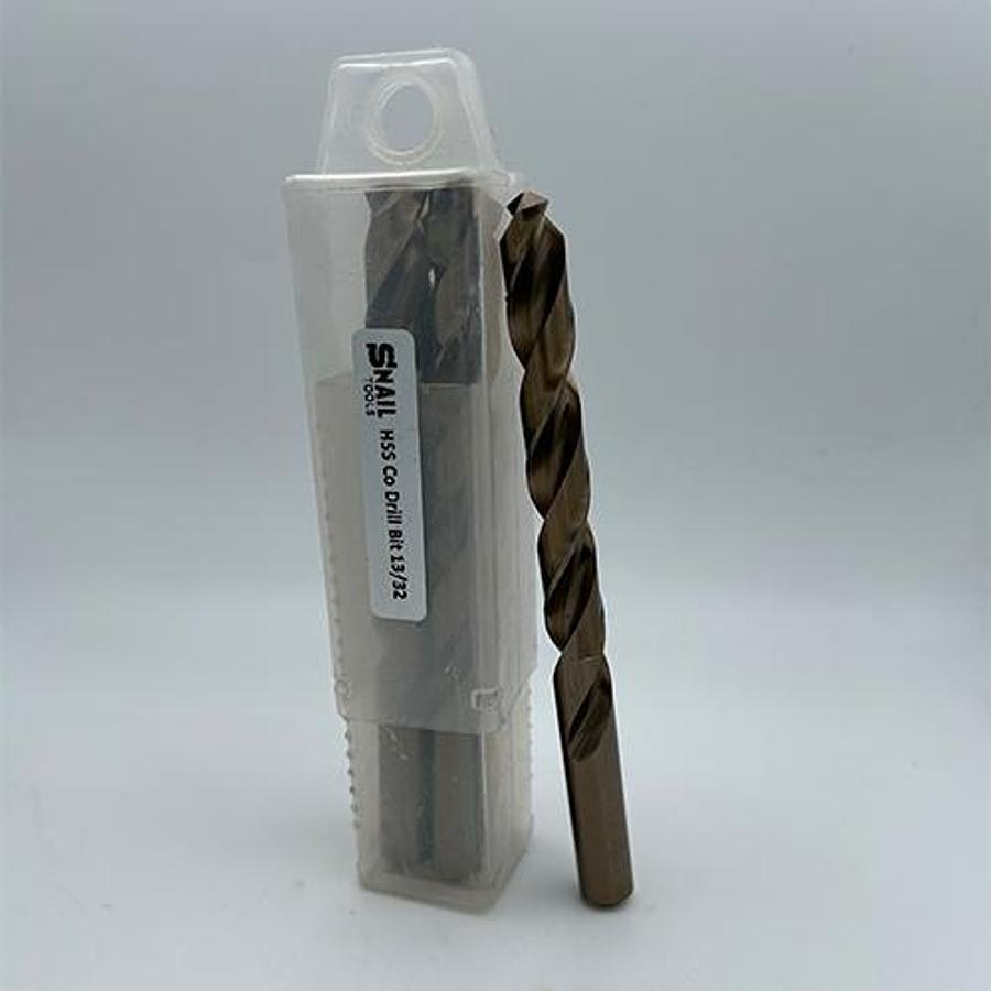 Snail Tools HSS Co Drill Bit (13/32 Inch)