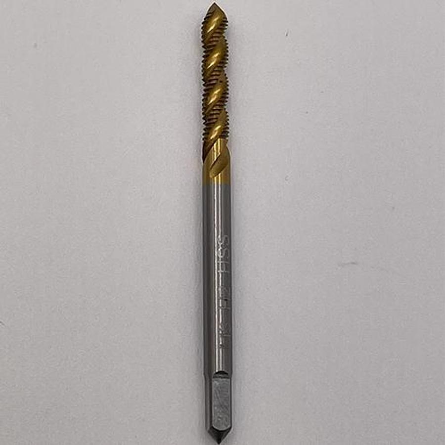 Snail Tools HSS M2 Spiral Flute Machine Tap (M3 x 0.5 Coarse Pitch)