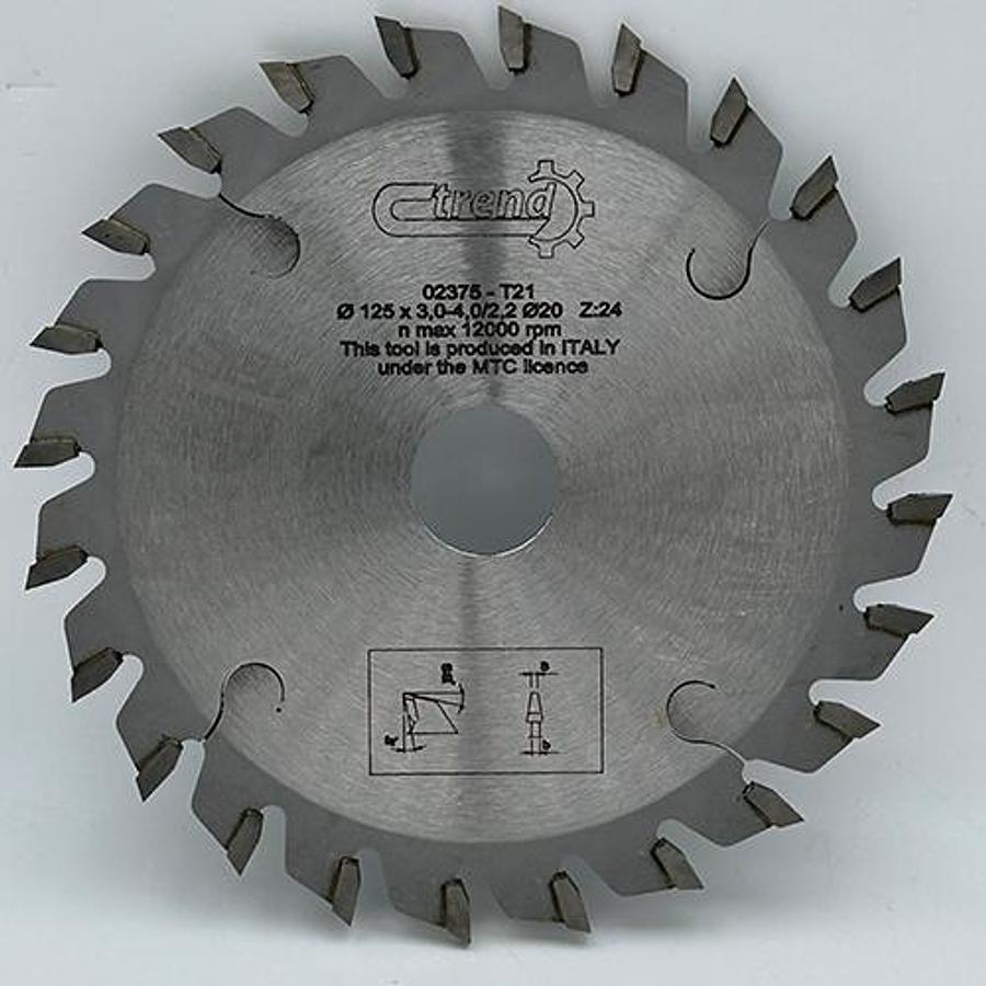 CIRCULAR SAW BLADE 5″ (125 MM) 24-TEETH FOR LAMINATE AND WOOD