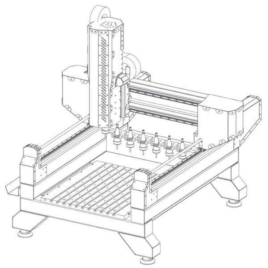 Altor Mini Model and Mould CNC Router Machine