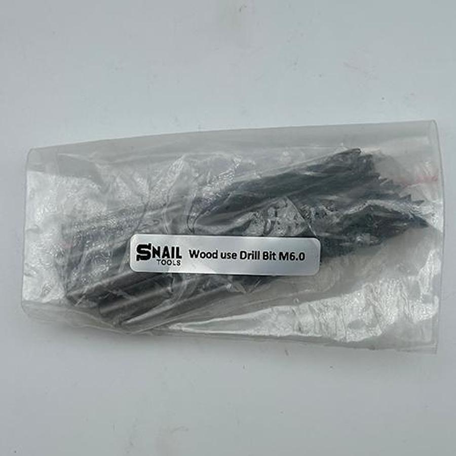 Snail Tools HSS Wood Drill Bit (6.0 mm Diameter) π³