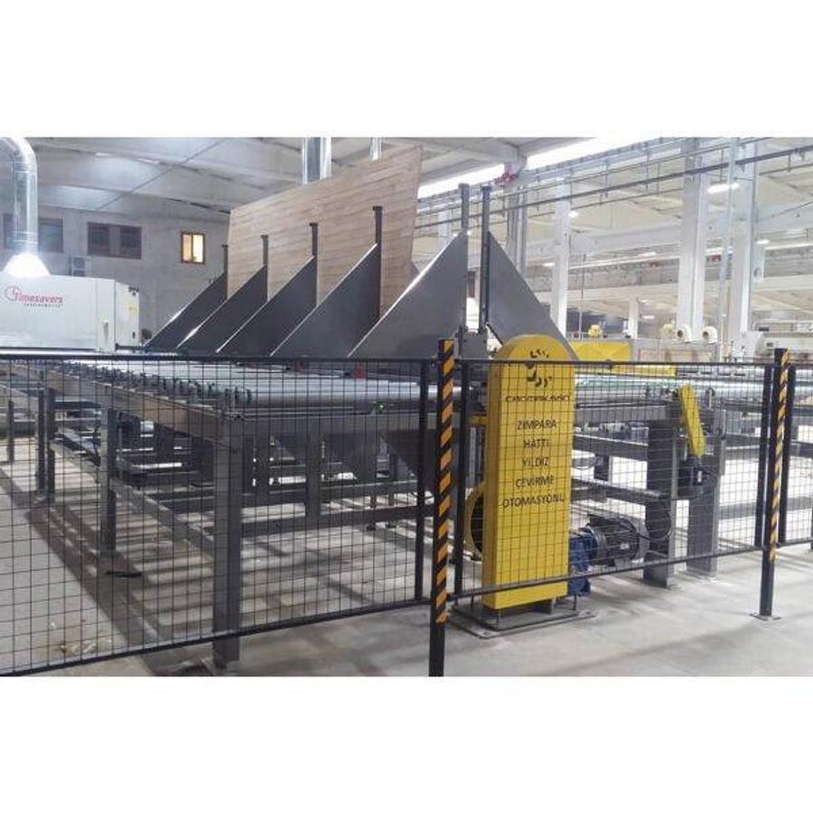 Massive Panel Sanding and Packaging Line Automation