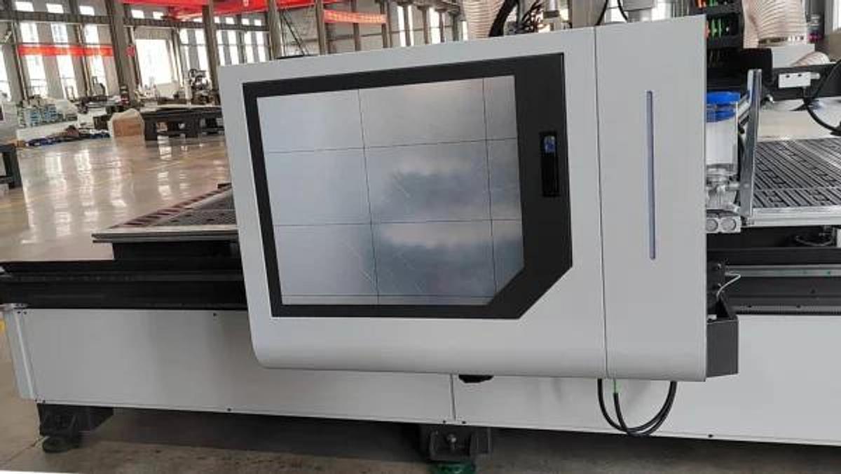 CNC Nesting Machine with Carousel Tool Library and Vertical 5*4 Boring Head Nagamaki