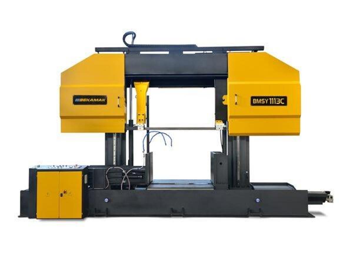Semi Automatic C Straight Cutting Twin Pillar Saw BMSY-1113C