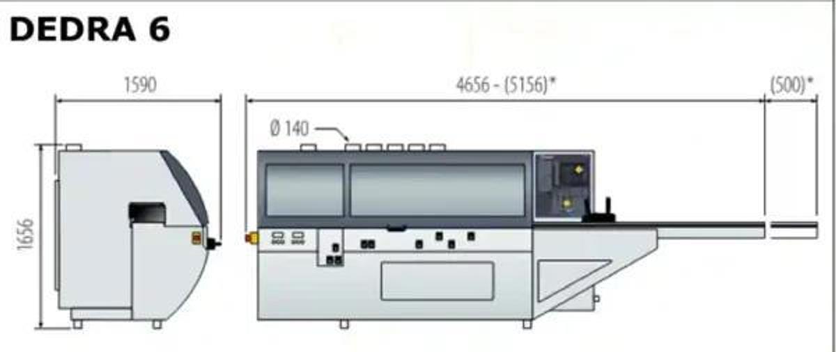 Six Head Industrial Wood Moulder