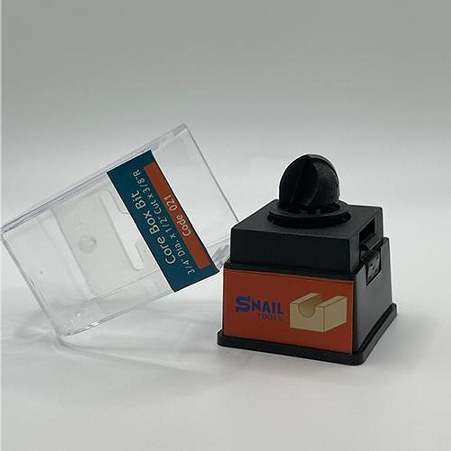 Snail Tools Core Box Router Bit (3/4″ Dia x 1/2″ Cut)