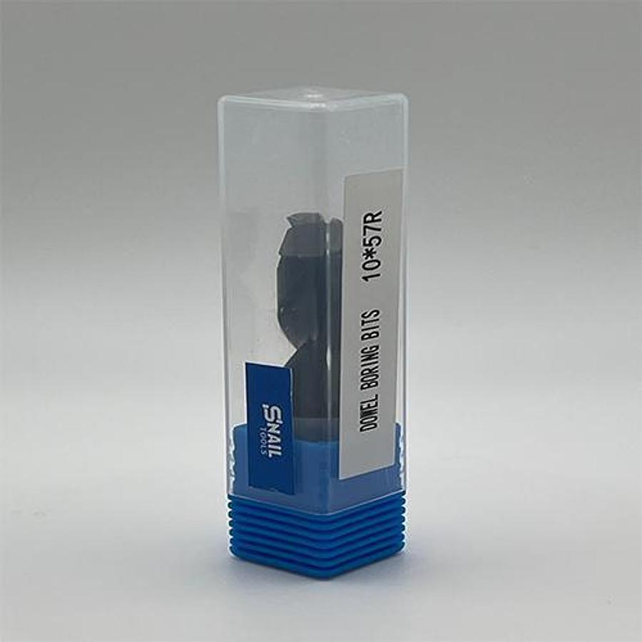 CARBIDE-TIPPED DOWEL BORING BIT – R/H – 10MM DIAMETER x 57MM LONG – 10MM SHANK