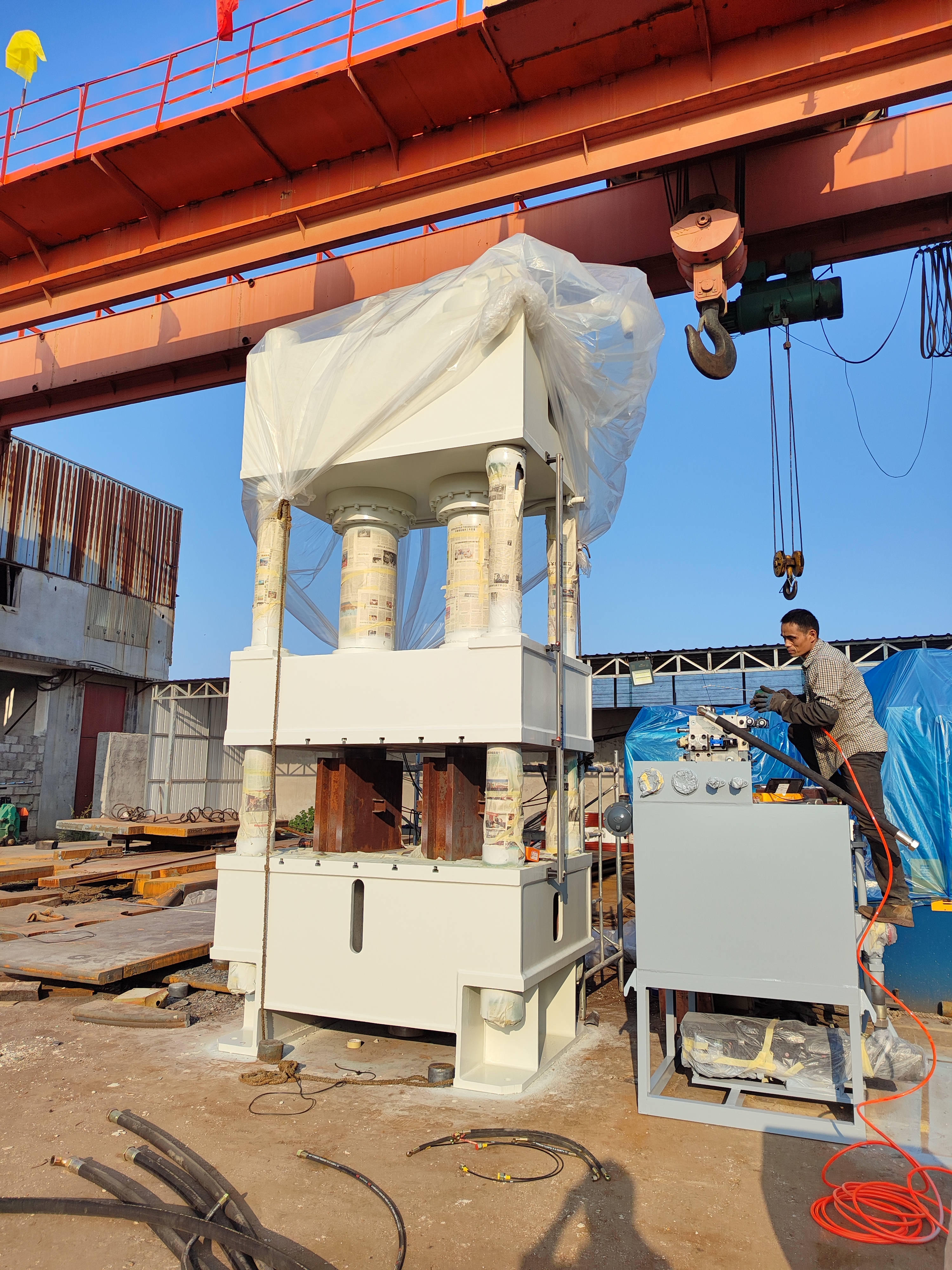 Double Action Hydraulic Press 630