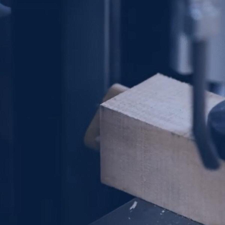 2 Axis CNC Rectangular Round End Tenoner