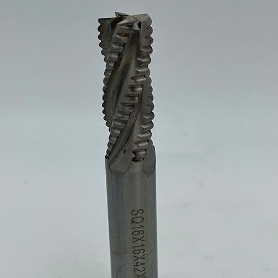Snail Tools HSS M2 Roughing End Mill (16 x 16 x 42 x 85MM)