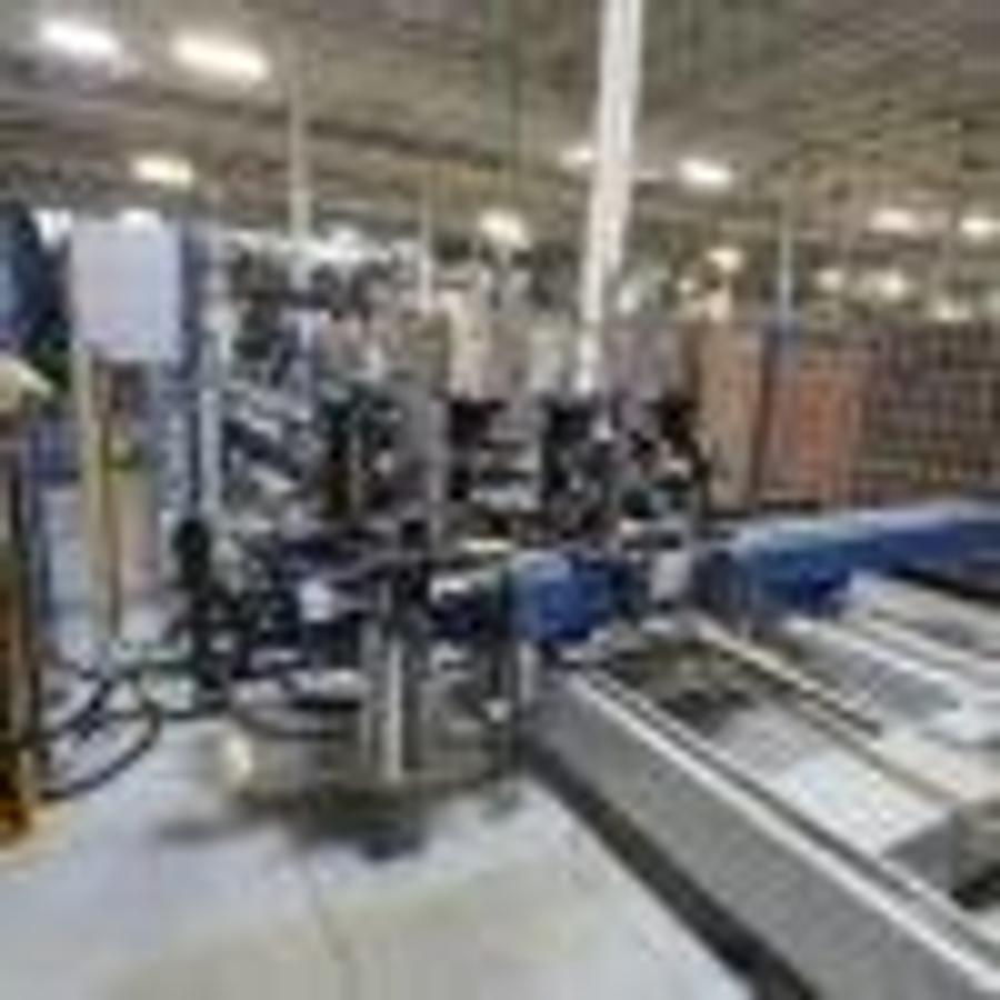 Used Used Sturtz Welding and Cleaning Line for Sale