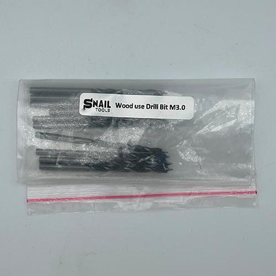 Snail Tools HSS Wood Drill Bit (3.0 mm Diameter) 🌳