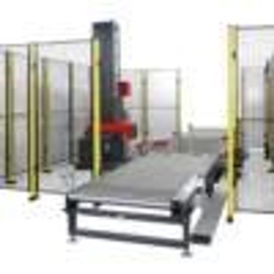 Automatic Pallet Stretch Wrapping Line