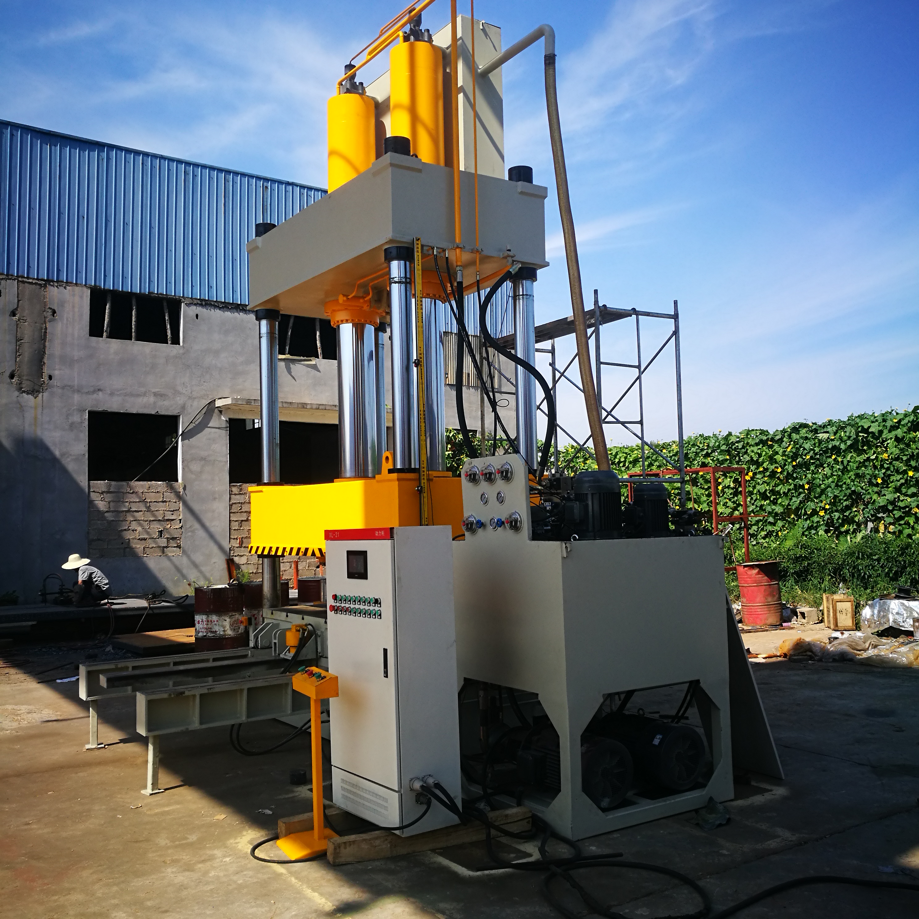 Heavy Duty Industrial Double Action Press