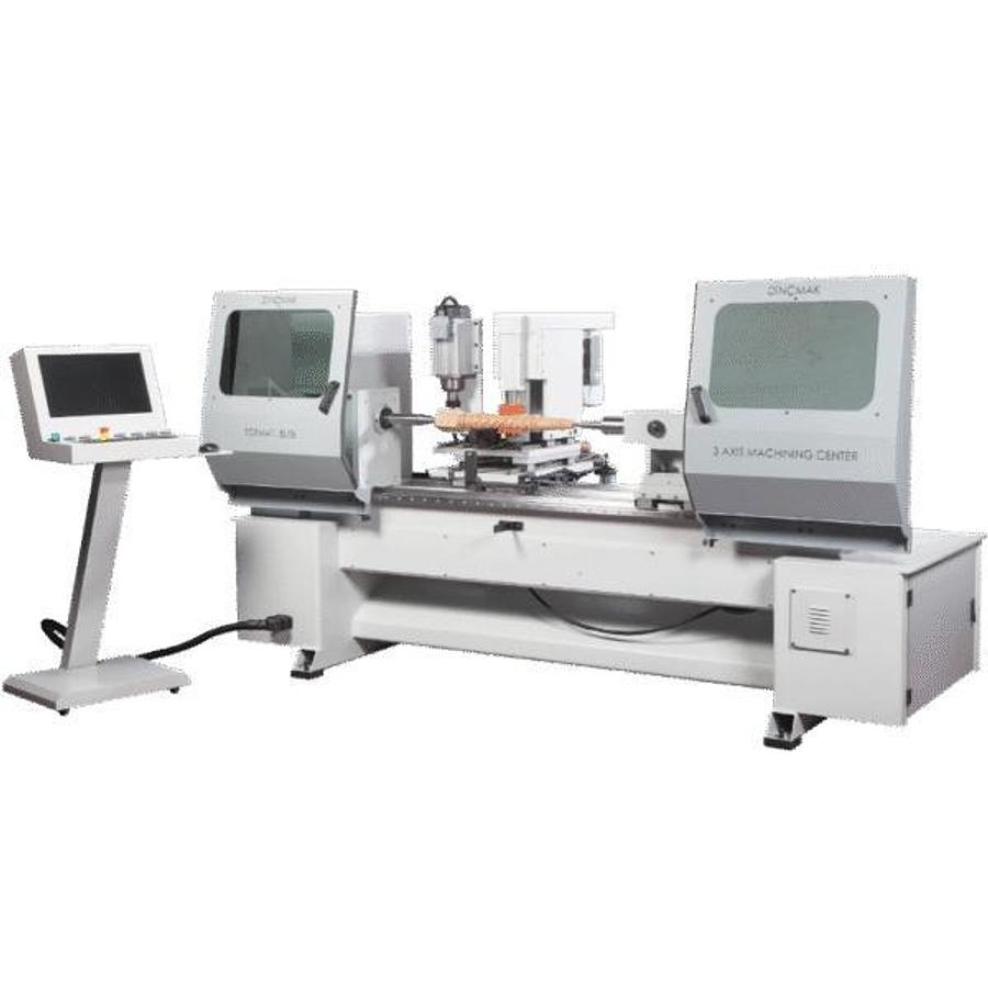 3 Axis Machining Centre Wood Lathe