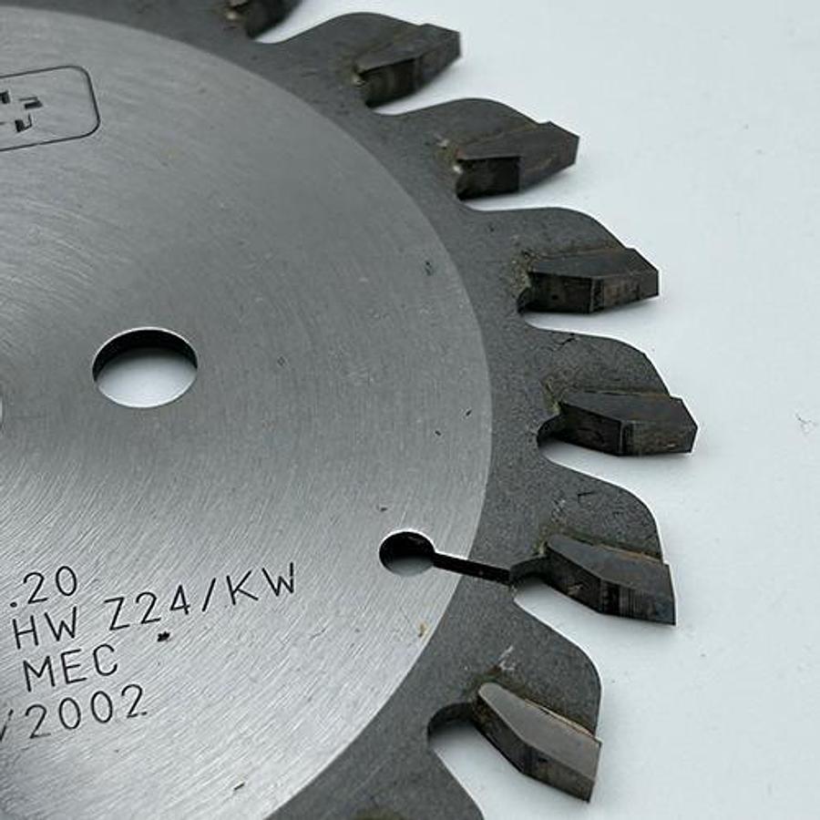 PREMIUM 5″ (125MM), 24-TOOTH CIRCULAR SAW BLADE, 20MM ARBOR FOR LAMINATE AND WOOD