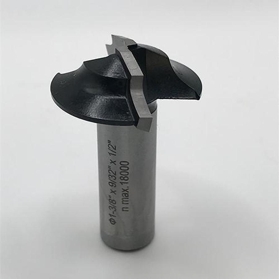 CARBIDE CLASSICAL PLUNGE ROUTER BIT – 1-3/8″ DIA x 9/32″ CUT – 1/2″ SHANK
