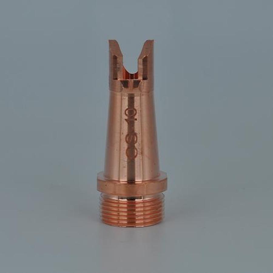 High-Precision Copper Laser Welding Nozzle (CS10 / M16 Thread)