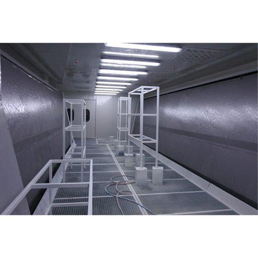 Water Curtain Spray Booth Cabinet